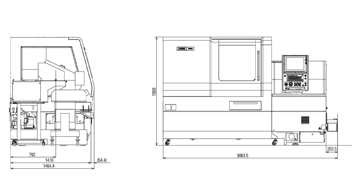 Standard M5 SERIES Floor Layout