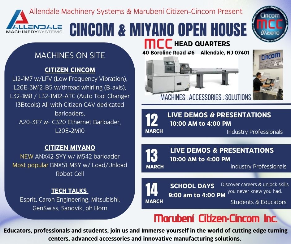 CINCOM &MIYANO OPEN HOUSE
